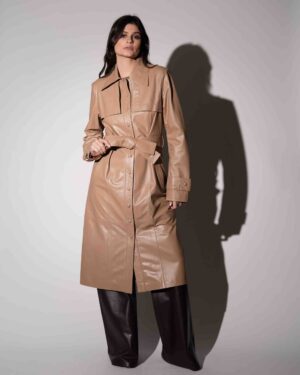 Trench Coat Bia Bege