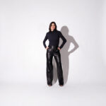 pantalona em couro dumenti modelo antonia inverno 2026